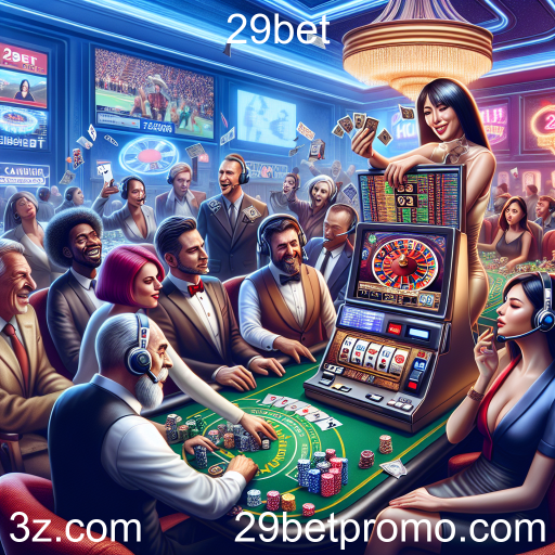 A Revolução dos Cassinos Ao Vivo na 29bet